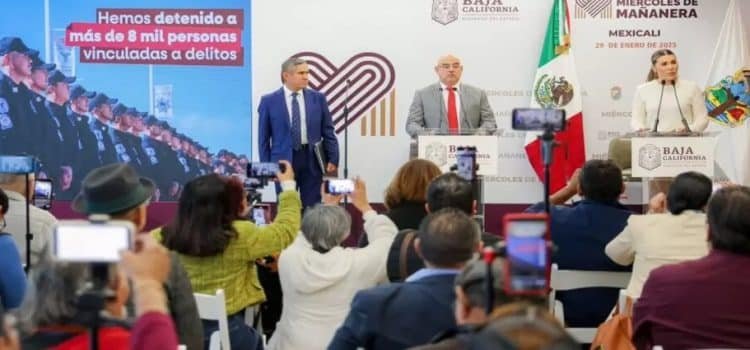 Marina del Pilar da bienvenida a Laureano Carrillo como próximo secretario de Seguridad en Baja California