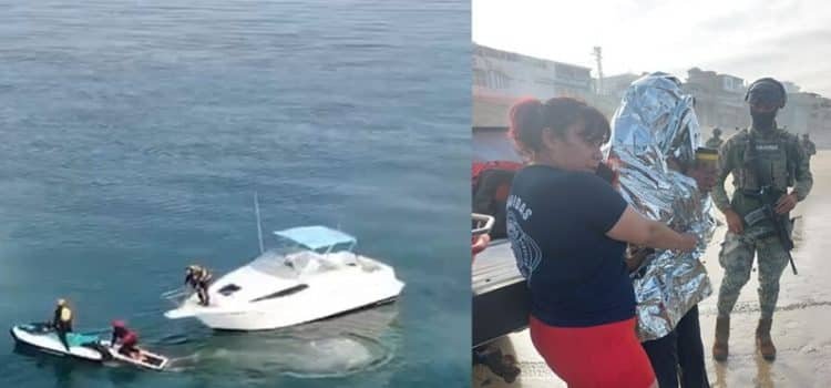 Rescatan a náufrago en Playas de Tijuana