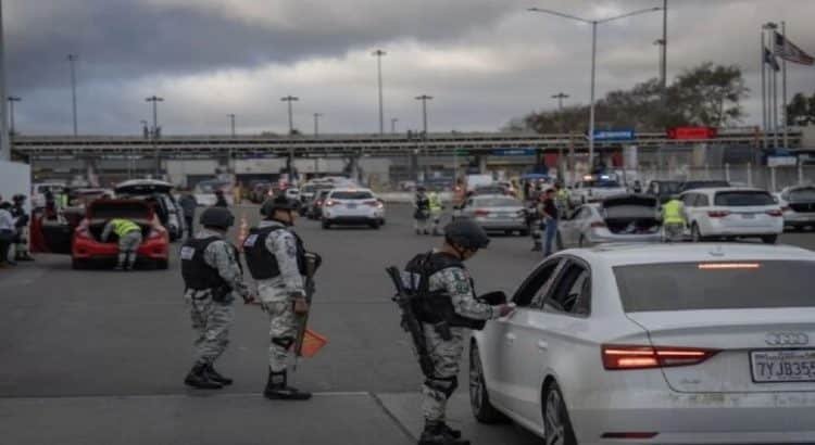 Baja California es la entidad fronteriza con el mayor despliegue de elementos de la GN
