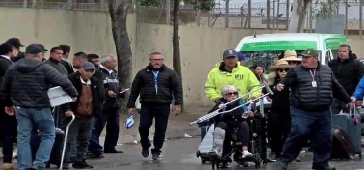 Retiran bloqueo en el aeropuerto de Tijuana