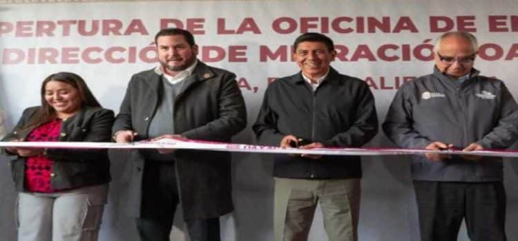 Inauguran en Tijuana oficina de enlace de migración oaxaqueña