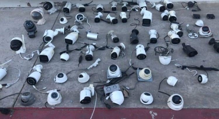 Retiran 57 cámaras de videovigilancia clandestinas