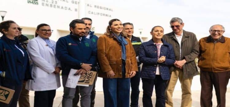 Sheinbaum encabeza gira de trabajo por Baja California