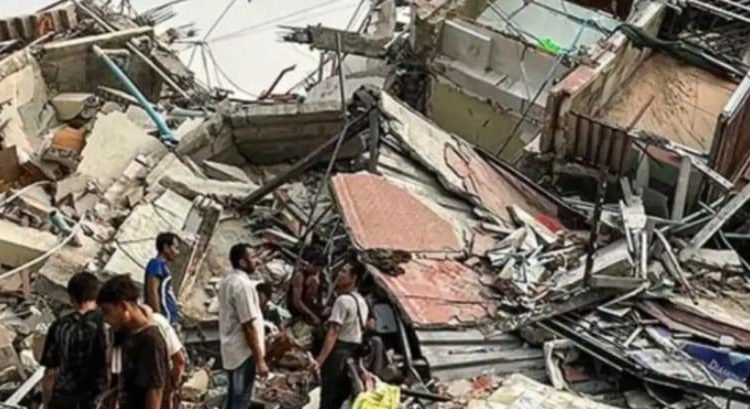 1,600 muertos, el saldo hasta el momento del sismo en Myanmar