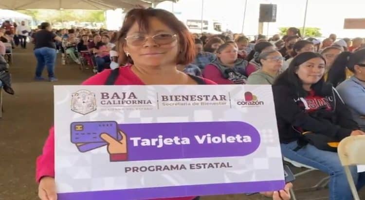 Congreso de BC aprueba el programa de apoyo a mujeres Tarjeta Violeta