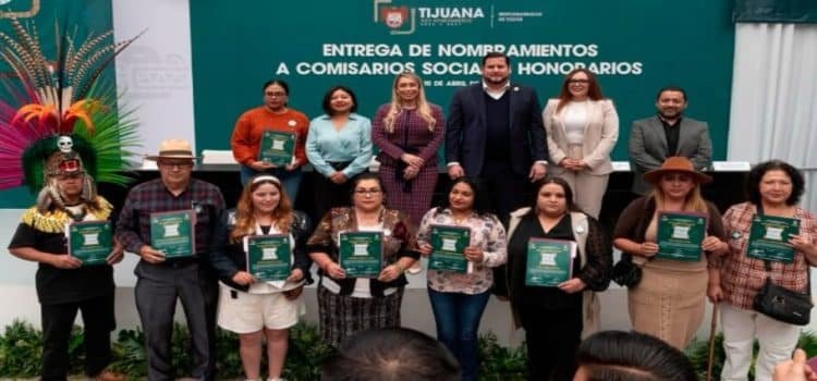 Alcalde realiza el nombramiento de 368 Comisarios Sociales Honorarios