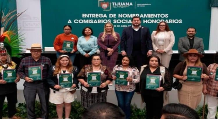Alcalde realiza el nombramiento de 368 Comisarios Sociales Honorarios