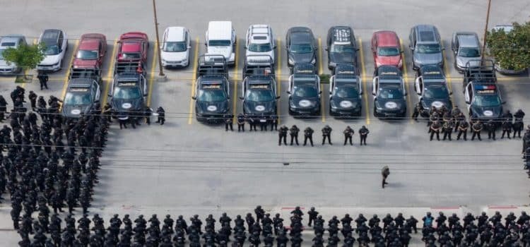 Arriban a Tijuana grupo policiaco élite del gobierno federal