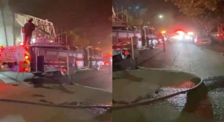 Se registra incendio en el antro Bash de Zona Río en Tijuana