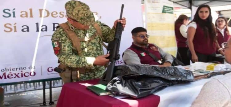 Inicia canje de armas en la antigua catedral de Tijuana