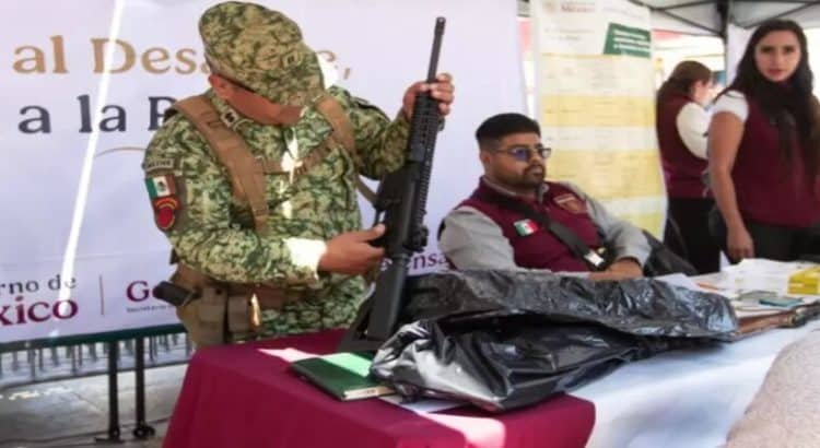 Inicia canje de armas en la antigua catedral de Tijuana