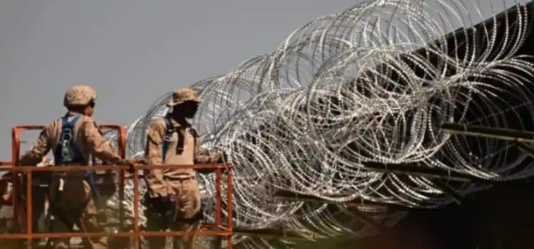 Crea Trump nueva zona militar en la frontera con México