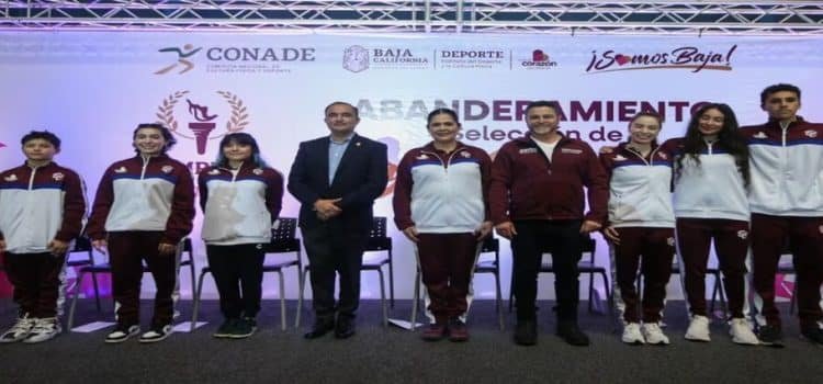 Abanderan a la delegación de Baja California rumbo a la Olimpiada Nacional 2025