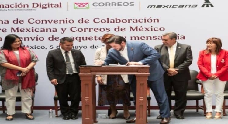 Mexicana y Sepomex firman convenio para envíos entre Tijuana y el AIFA