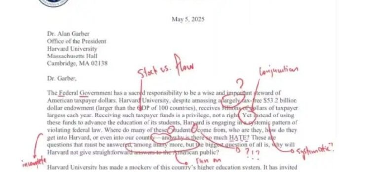 Secretaria de Educación envía carta a Harvard… plagada de errores gramaticales