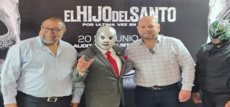 Anuncian gira del adiós del Hijo del Santo en Tijuana