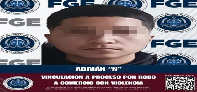 Vinculan a sujeto por asalto a tienda de conveniencia en Zona Centro de Tijuana