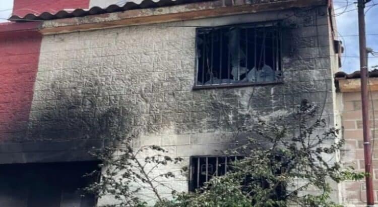 Encuentran cuerpo calcinado en una vivienda incendiada