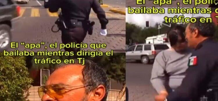 Se viraliza policía de Tijuana por bailar como Michael Jackson al dirigir el tráfico Se viraliza policía de Tijuana por bailar como Michael Jackson al dirigir el tráfico