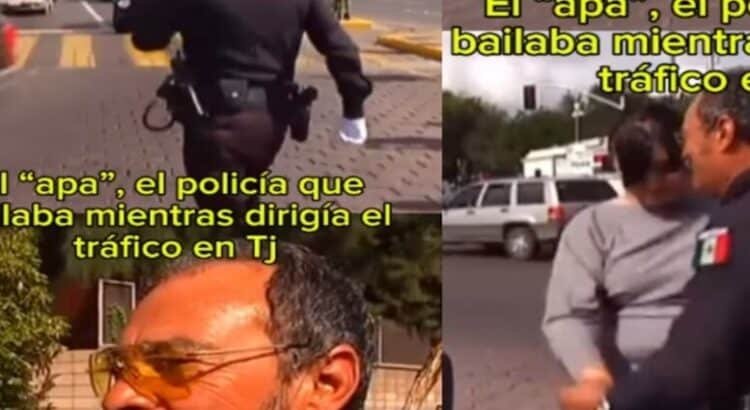 Se viraliza policía de Tijuana por bailar como Michael Jackson al dirigir el tráfico