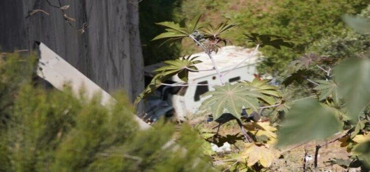 Volcadura de camión de valores deja un muerto y tres lesionados en Tijuana