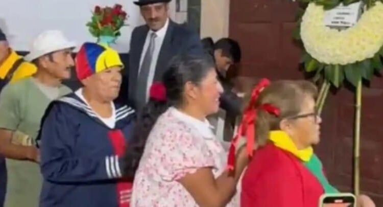 Le dieron el último adiós con funeral temático de El Chavo del Ocho