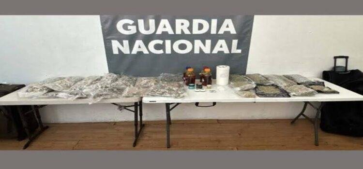 Aseguran droga en el Aeropuerto de Tijuana