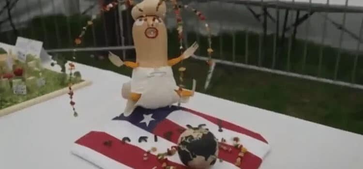 Mandaron a Trump a la… verdura