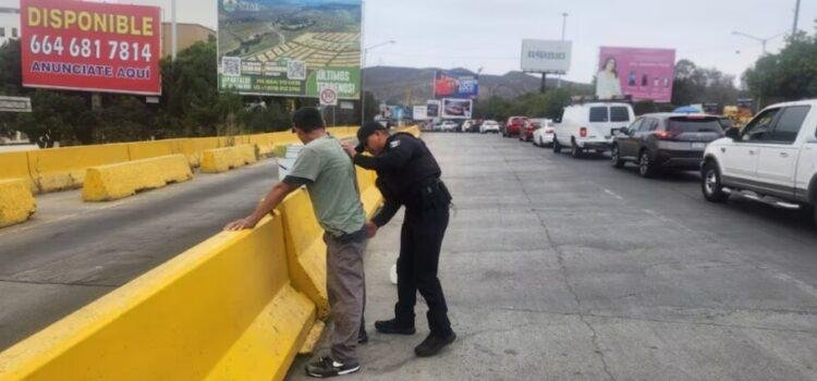 Refuerzan vigilancia en cruces fronterizos de Tijuana