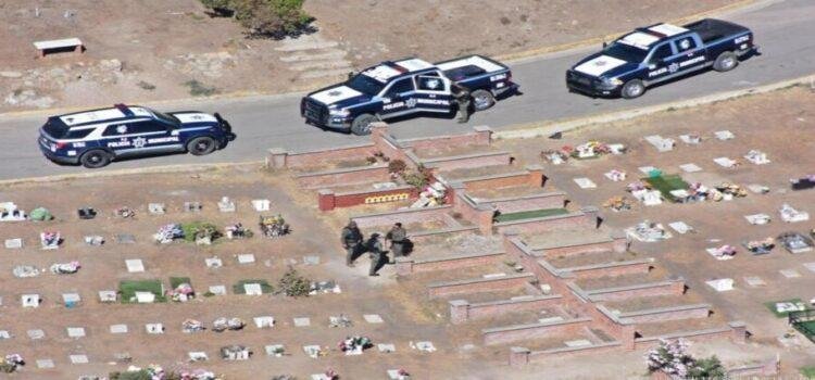 Detienen a 4 hombres durante funeral en panteón de Tijuana