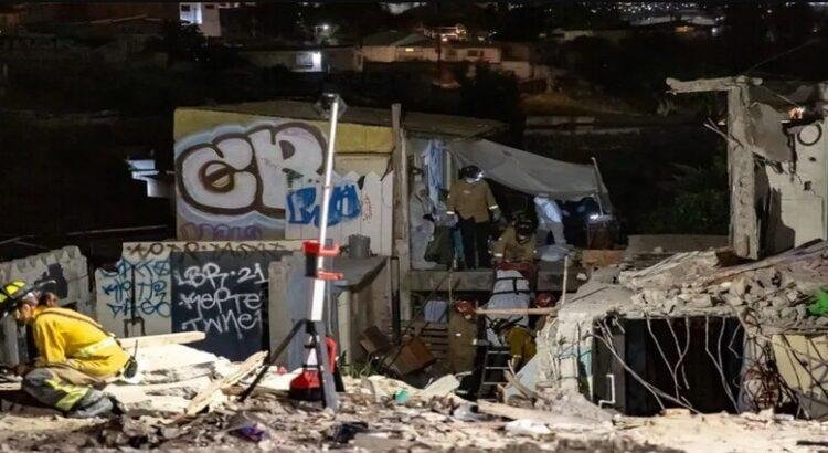 Desaparece velador en Tijuana y encuentra dos cuerpos en predio