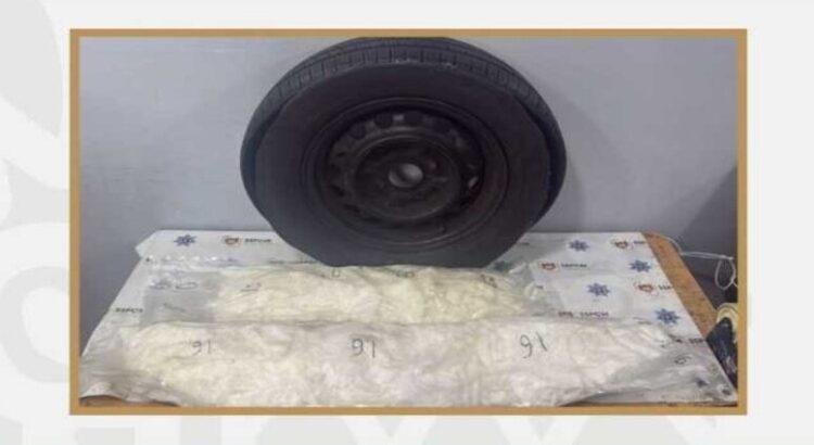 Decomisan más de 11 kilos de ‘cristal’en caso de ‘mula ciega’