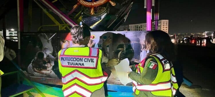 Clausuran juegos mecánicos en Playas de Tijuana por graves fallas de seguridad