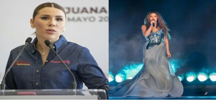 Abuchean a la gobernadora Marina del Pilar durante concierto de Shakira en Tijuana
