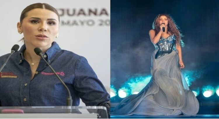 Abuchean a la gobernadora Marina del Pilar durante concierto de Shakira en Tijuana