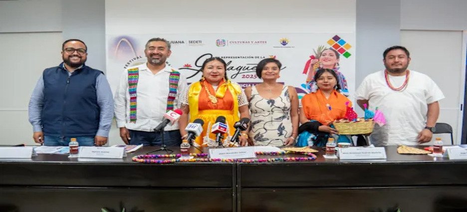 Anuncian el Festival Binacional en Representación de la Guelaguetza 2025