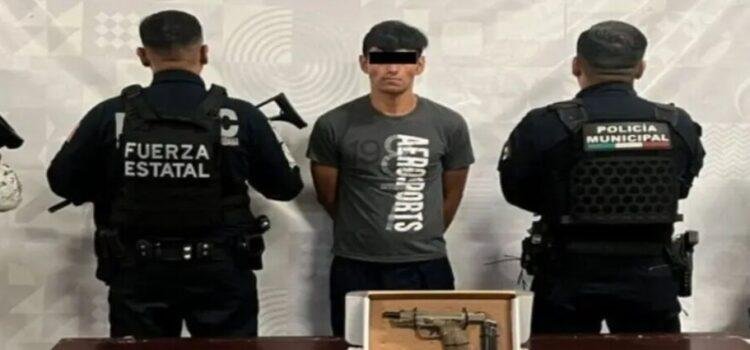 Detienen a presunto homicida en hotel