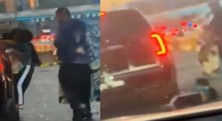 Captan a conductor arrollando a niña en  garita de Tijuana