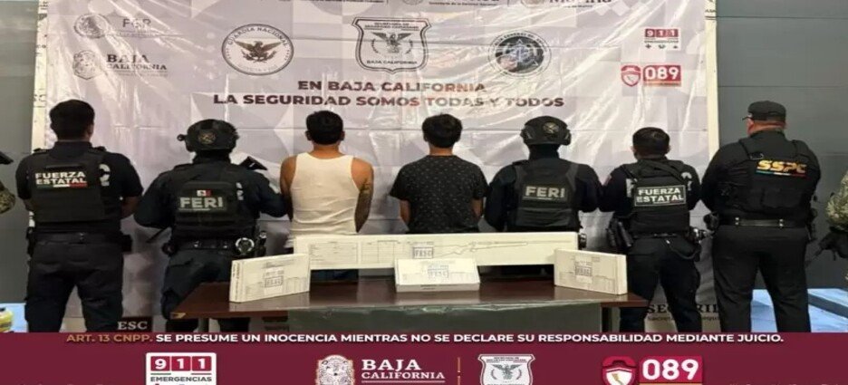Detienen a sujetos armados en Tijuana Detienen a sujetos armados en Tijuana