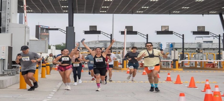 Realizan con éxito la segunda edición de la Carrera Binational Race 2025