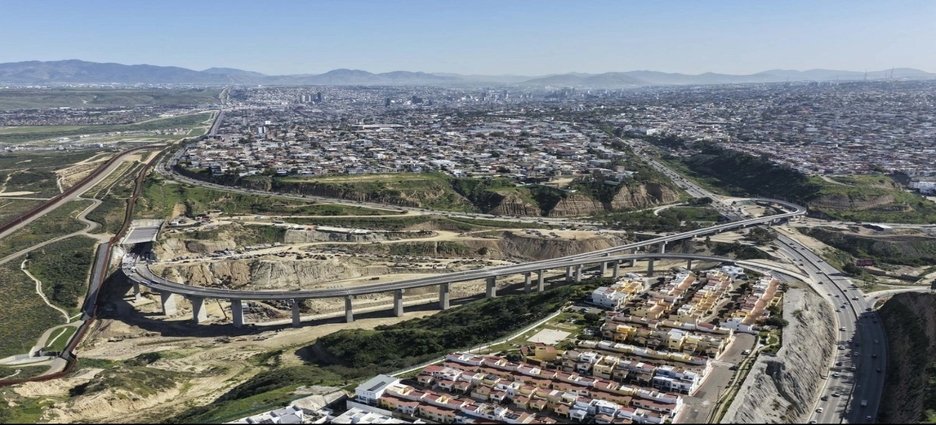 Inauguran segunda etapa del Viaducto Elevado de Tijuana; reducirá traslados a solo 12 minutos
